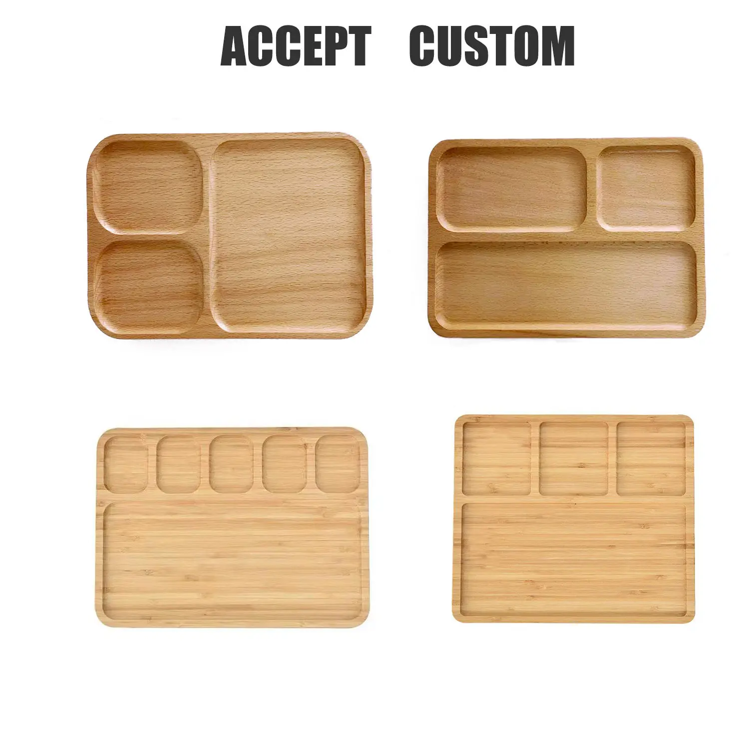 Bamboo Wood Cheese Boards with Clear Lid,Cheese Plate Divided Snack Serving Board Tray with Clear Plastic Locking Lid