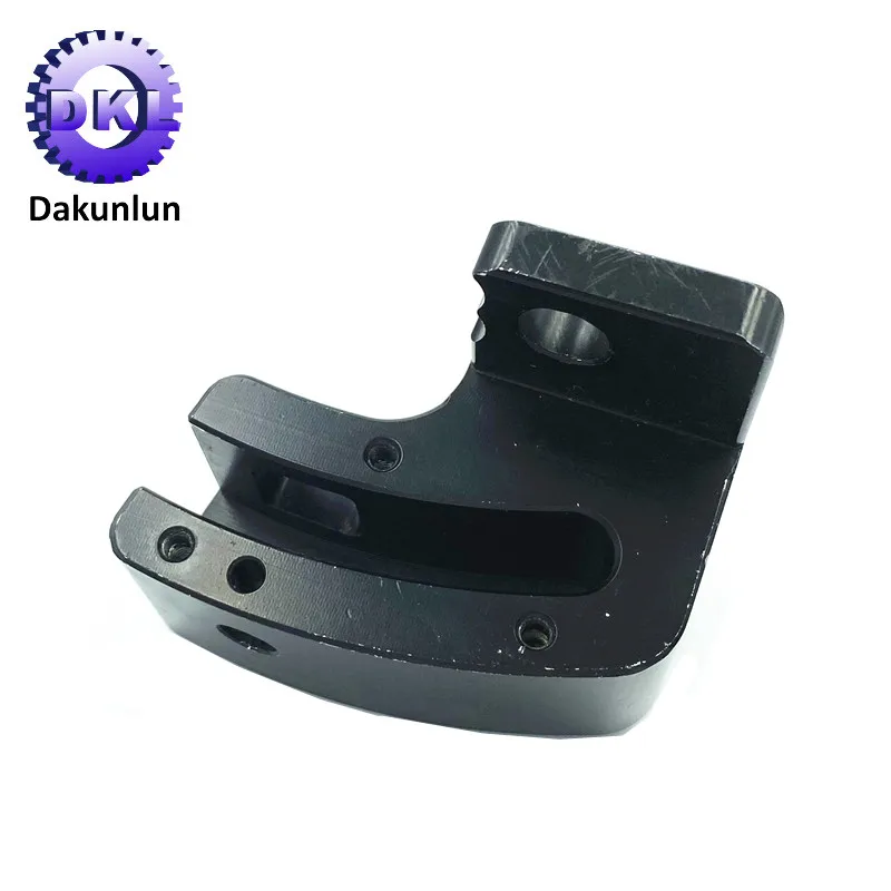 Custom CNC Turned And Milled Anodized Aluminum Block Aluminum Holder