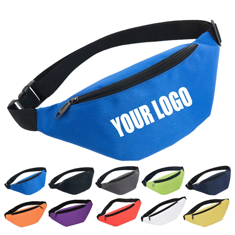 Customize Logo Sport Waist Bag For Marathon Fanny Pack Running Belt For Promotion Waist Pouch with Adjustable Belt  Cheap Price