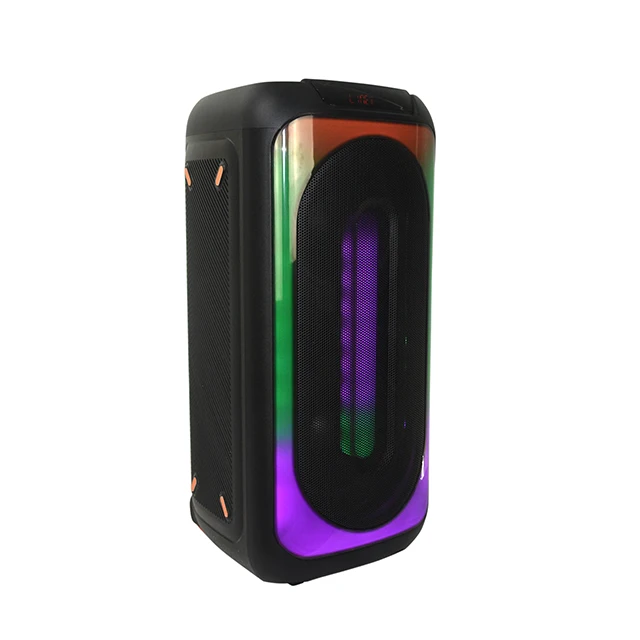 DJ Karaoke KTV Speakers Dual 8 Inch Subwoofers Rechargeable Professional Sound parlantes Portable PartyBOX Party speaker