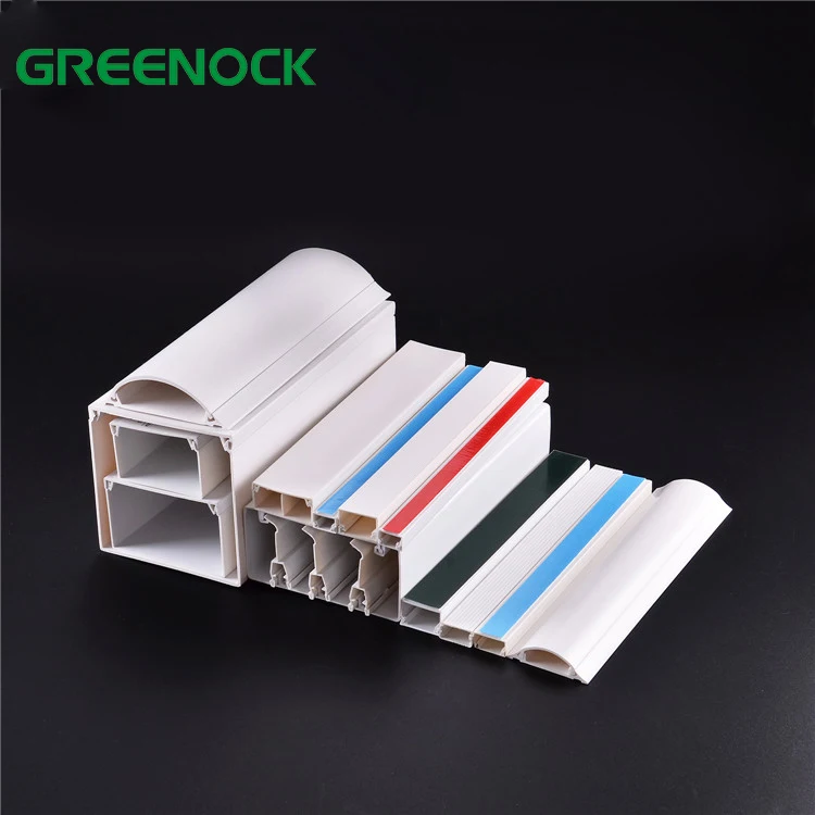 Factory Wholesale Durable Pvc Cabel Pipe Canal De Cables Channel Cord Cover