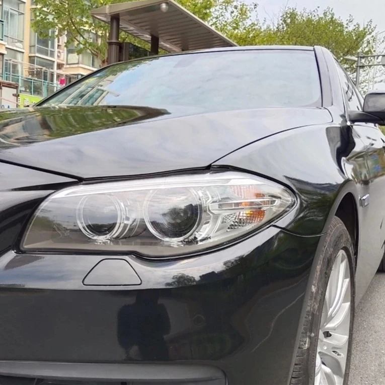 Супер Глянцевая черная Виниловая наклейка для кузова автомобиля