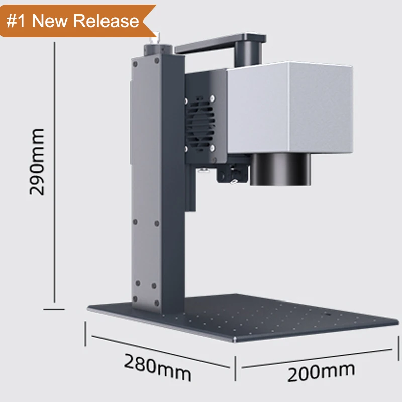 Desktop Mini Portable Fiber Laser Marking Machine Engraving Manufacturers For Metal Steel Laser Master Engraving Machine