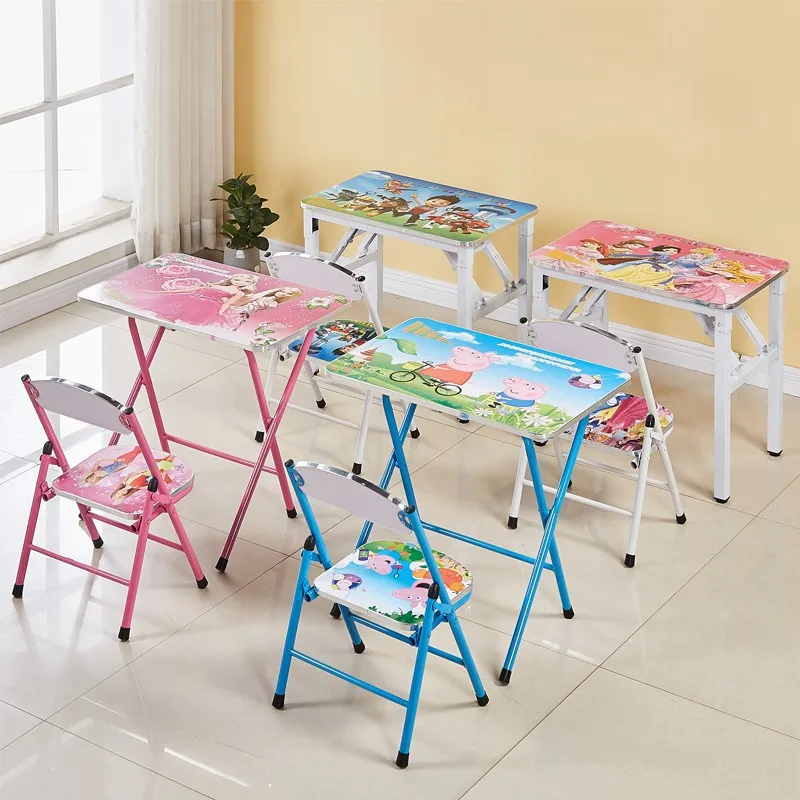 Colorful Elementary one Seat Metal School Desk And Chair