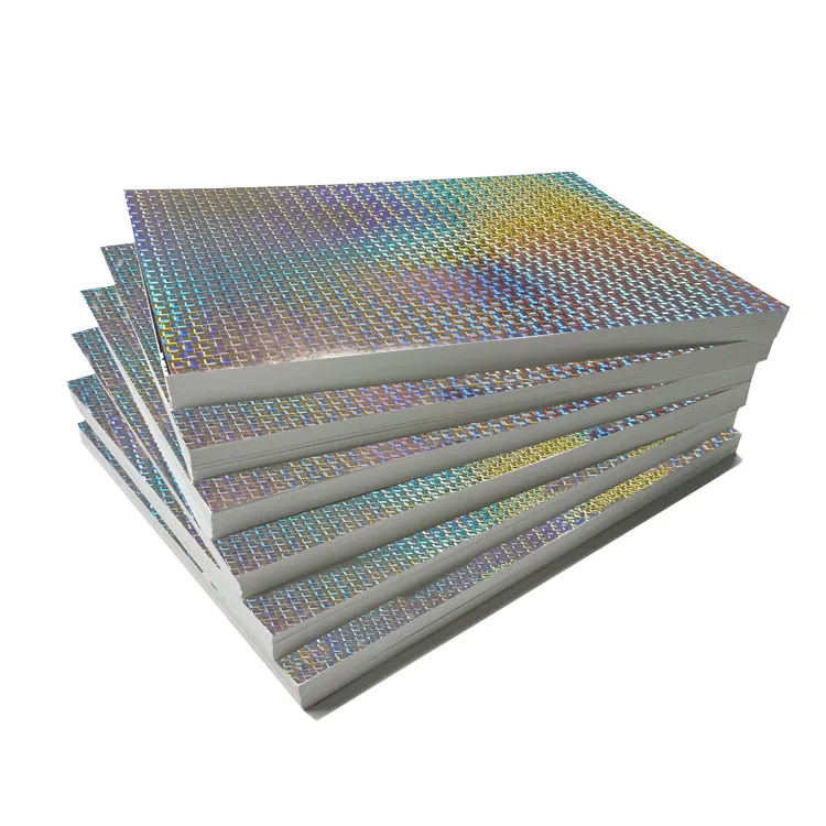 Custom A4 Eggshell Vinyl Roll Holographic Adhesive Sticker Paper for Graffiti