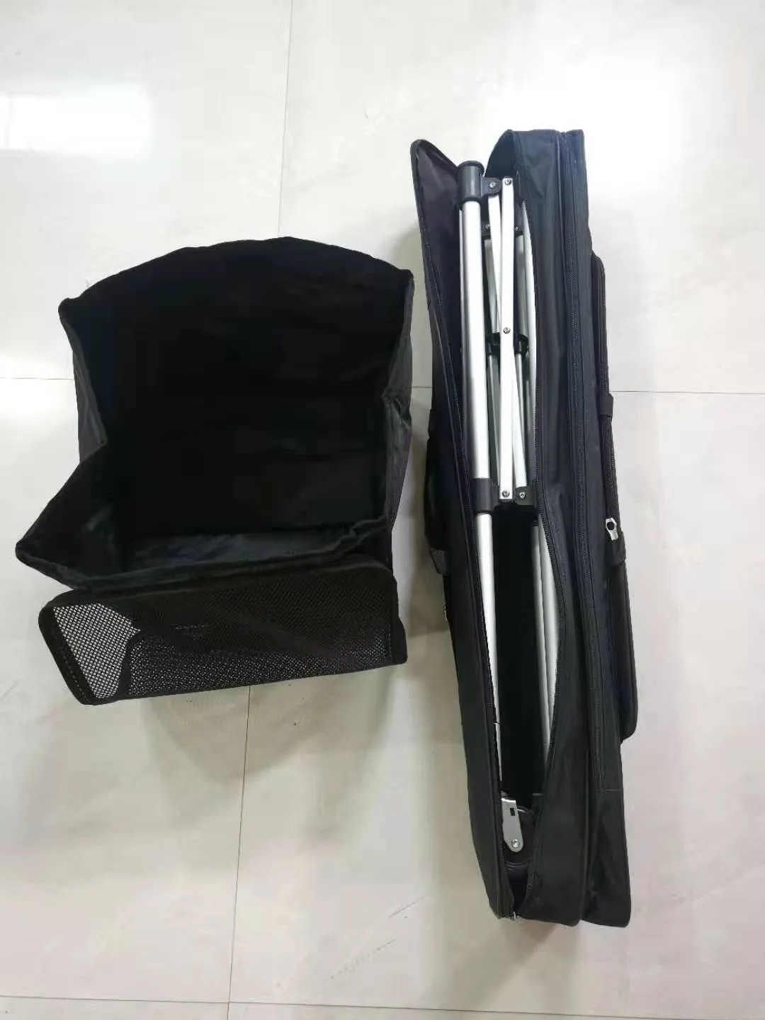 Cheap Price Portable Tennis Ball Basket Lightweight Tennis Ball Cart Wheeled Baseball Picklaball Tennis Ball Carrier