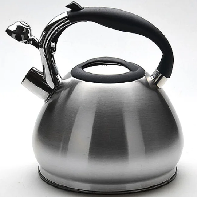 2023 чайный набор, роскошный чайник из нержавеющей стали объемом 2,5 литра со свистком, чайник для воды