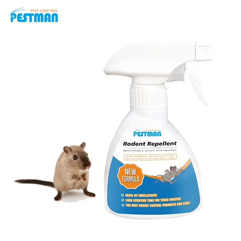 Mouse Repellant Spray Natural Oil Animal Defend Spray Mice And Rat Repellent