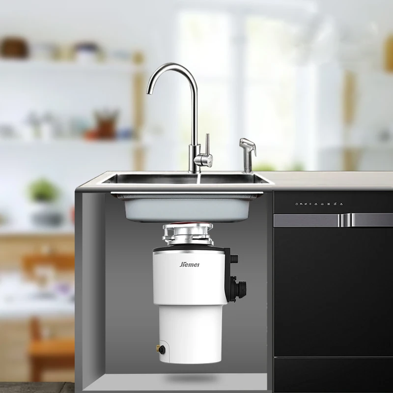 OEM ODM AC Motor Food Disposal Grinder Food Waste Disposer Built-In Air Switch Wholesale Food Waste Grinder