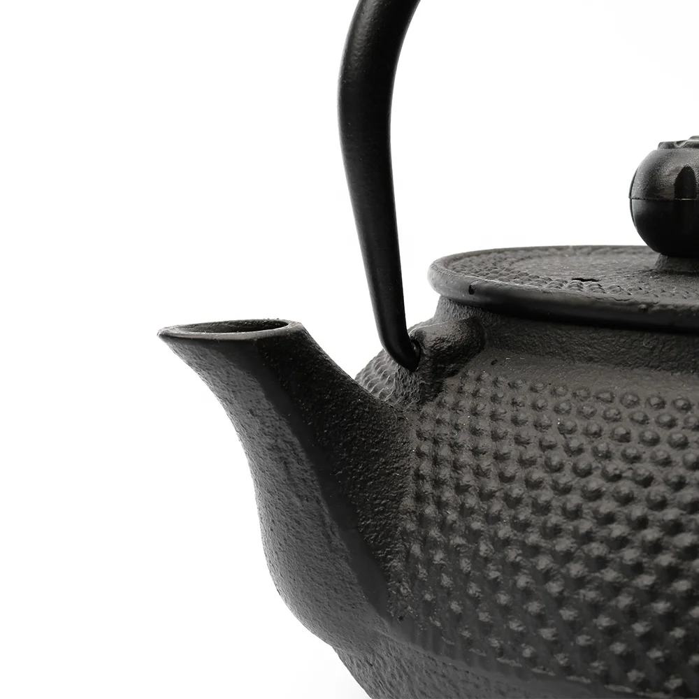 Custom logo assorted color 900 ml enameled cast iron teapot