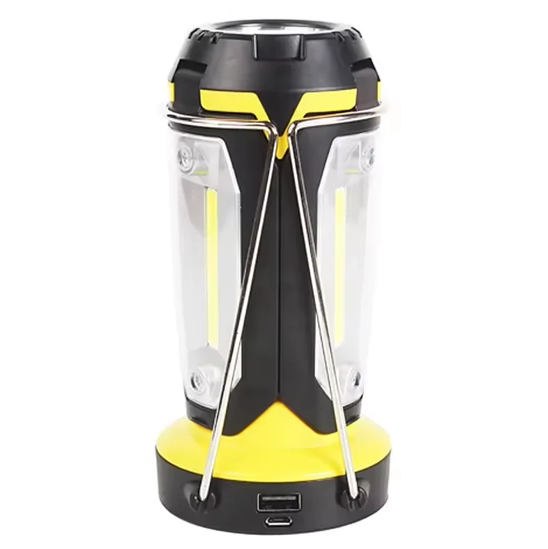 Wholesale 130 Lumen Waterproof Foldable ABS Material Lamp outdoor handle light camping