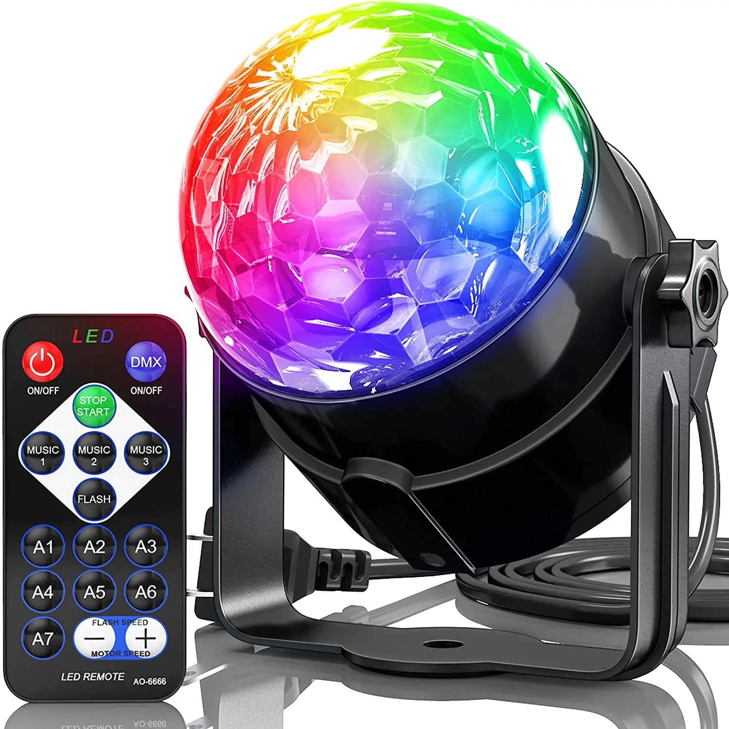 Мини ночной клуб DJ Party Star RGB музыкальная СВЕТОДИОДНАЯ Лампа для проектора диско лазерное освещение Свадебный декор сценический светодиодный стробоскоп