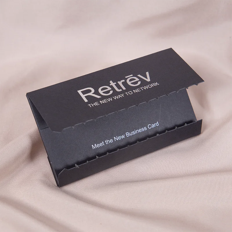 Custom Logo Silver Hot Stamp Matt Black Zipper self seal Strong Black Paper Envelope for card nfc