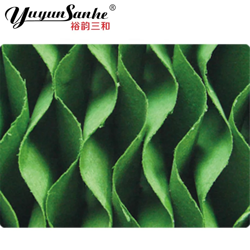 Yuyun Sanhe Evaporative Cooling Pad Celdek Water Pad for Poultry Farm Chicken Pig Cow House Ventilation Cooling System 7090
