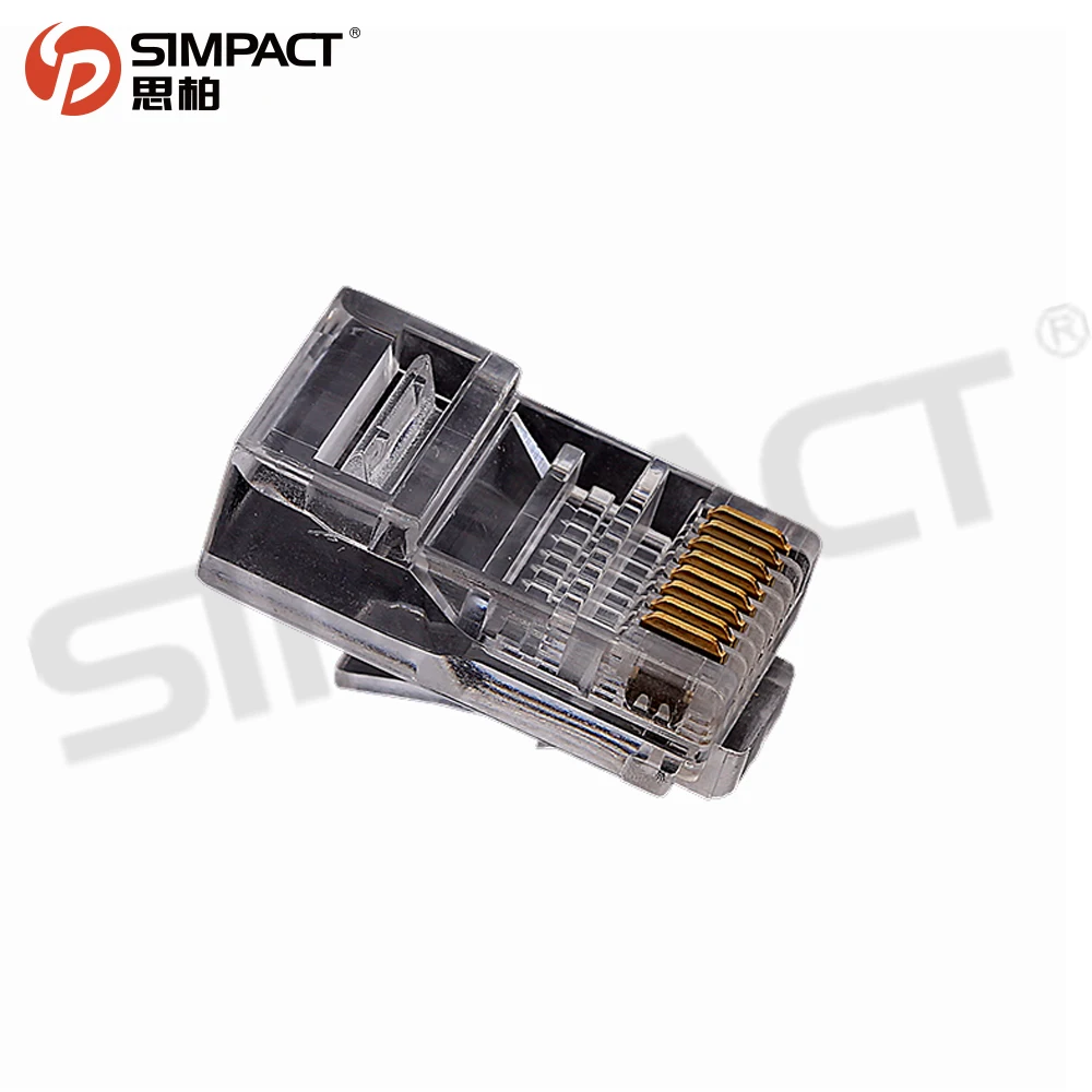 simpact Ethernet Connector Rj45 8p8c Network Cable Connectors Outdoor Inline Lan Male Connector