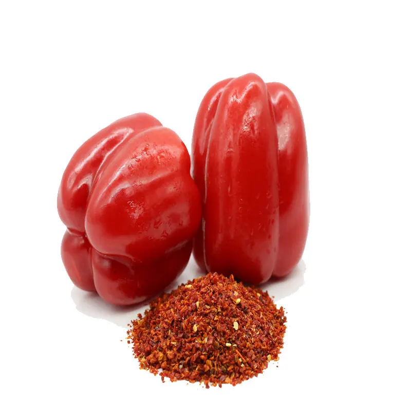 Hot Sale Sweet Pepper IQF Frozen dried Diced Sweet red Pepper