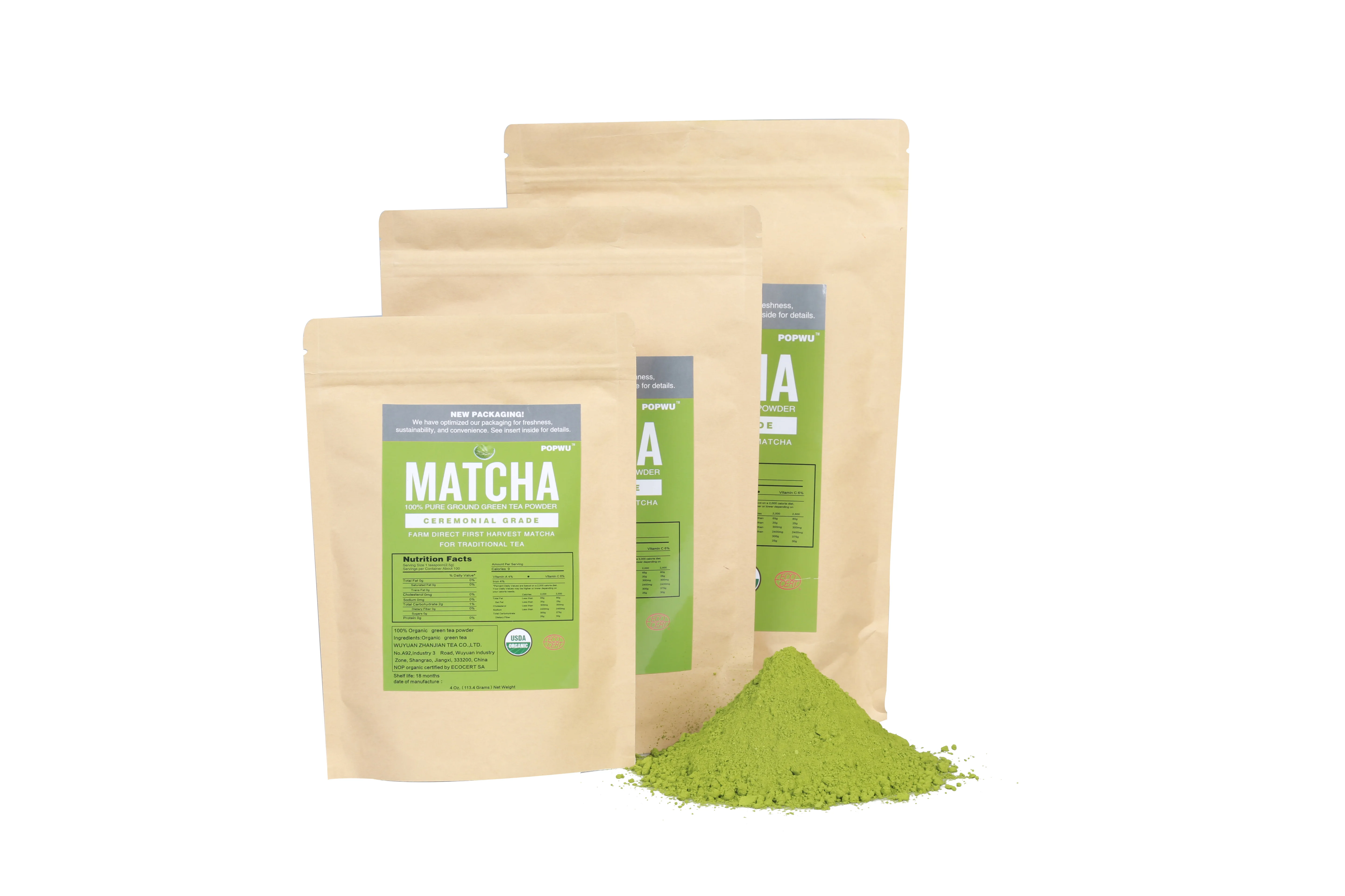 Promotional High Quality Matcha Powder Drink Supplier Green Tea Matcha Powder
