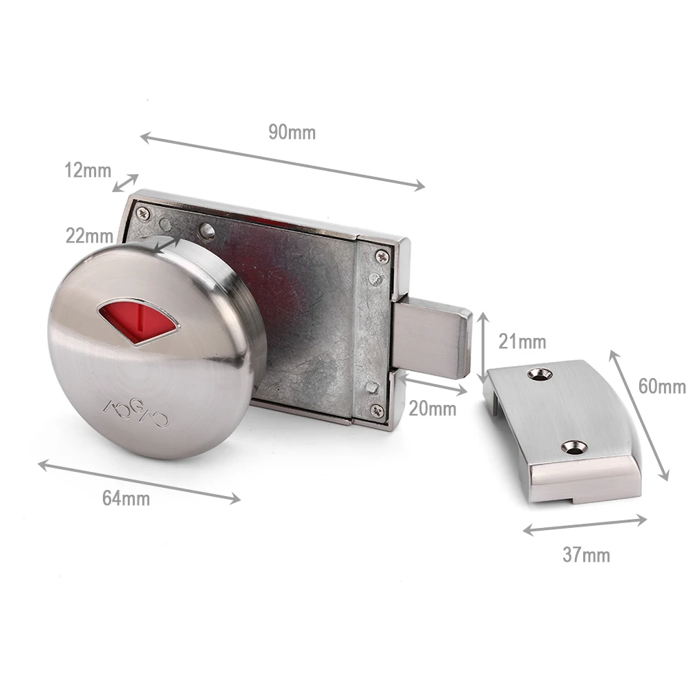 AOGAO Zinc Alloy Door Locks Compact Laminate Toilet Partition Accessories in Philippines