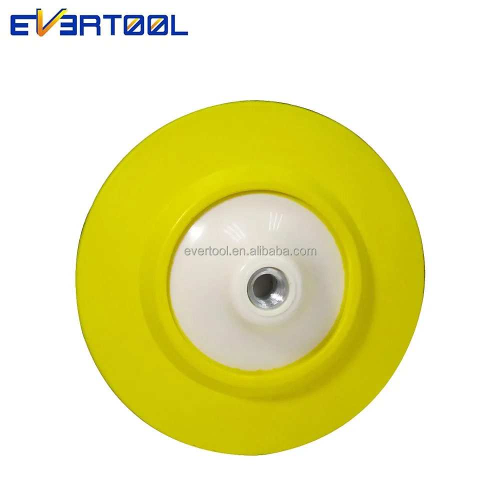 EVERTOOL Hardware Tools M14 Sanding Backing Pad Molded Backing Plate for Rotary Polisher