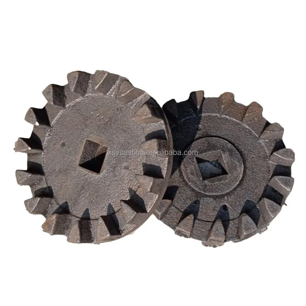 China Custom Cast Iron Farm Cultivator Agriculture Implement Parts Agricultural Chaff Cutter Gear