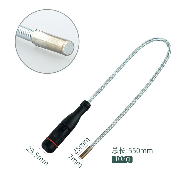 Stainless Steel Rotating Inspection Mirror Telescoping Flexible Auto Repair Detector Tool Engine Chassis Inspection Car Repair