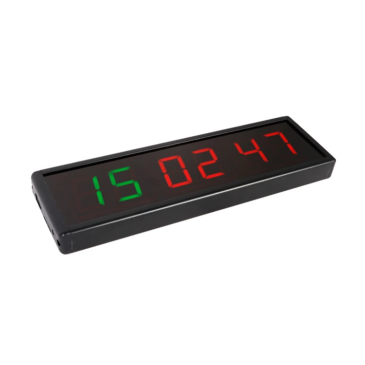 App-Controlled LED Interval Timer 2.3 3 4inch for Tabata HIIT EMOM MMA Boxing Interval Training
