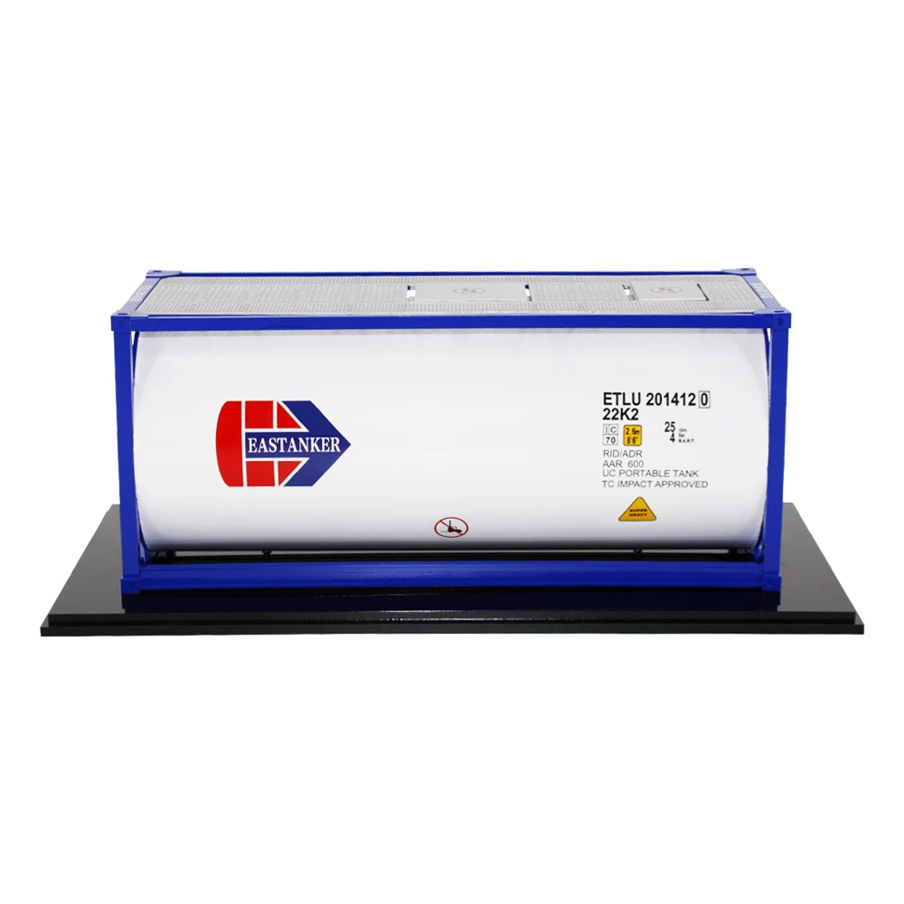 1:20 Die-Cast Alloy Metal Container Model Hobby Display Cases Business Gift Toy
