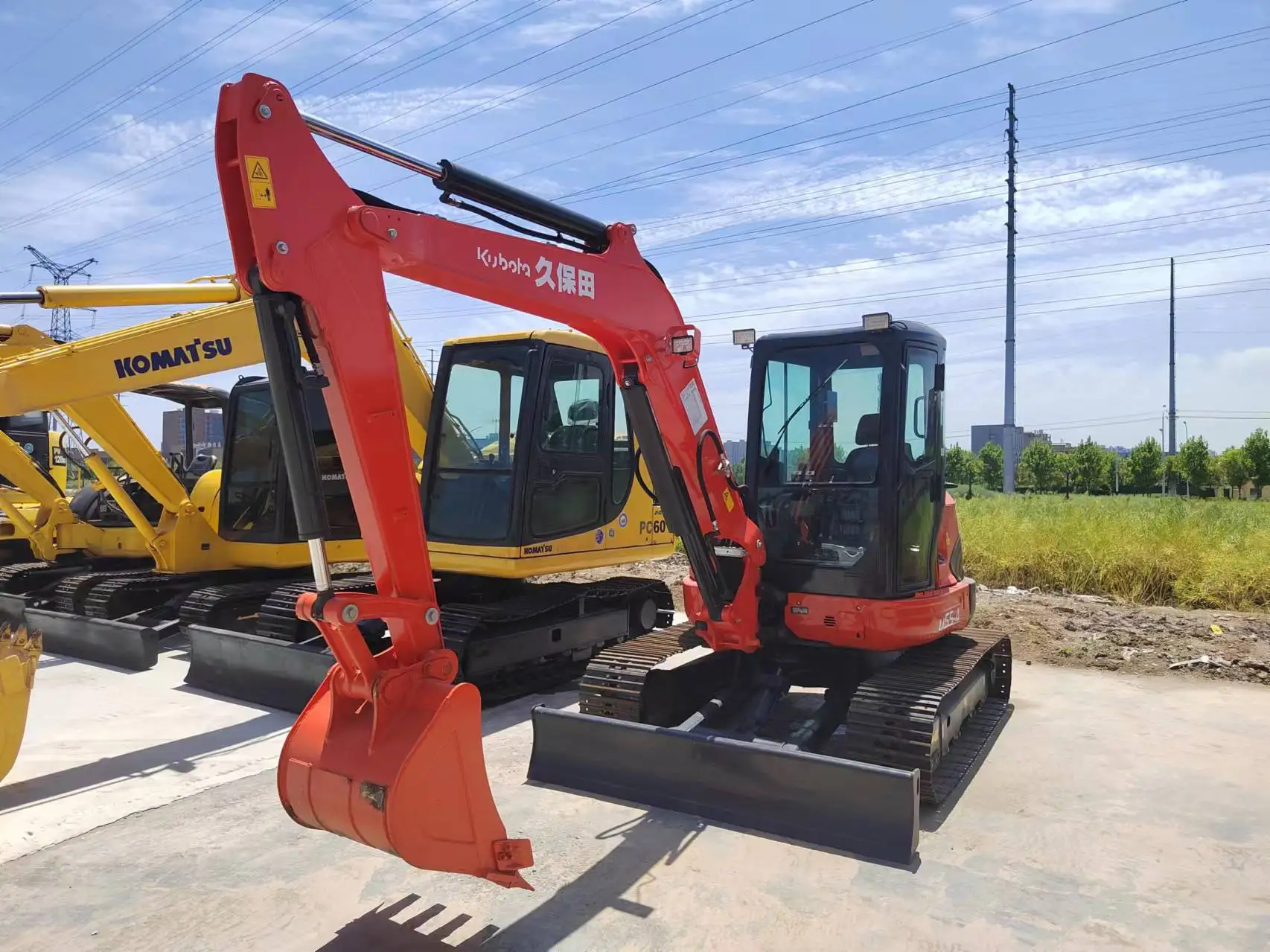 Low Price Kubota Kx155-5 Used Excavator Cheap Used 155-5 155 Digger Kubota Kx165-5 Kx163-5 Kx183-5 Used Excavators