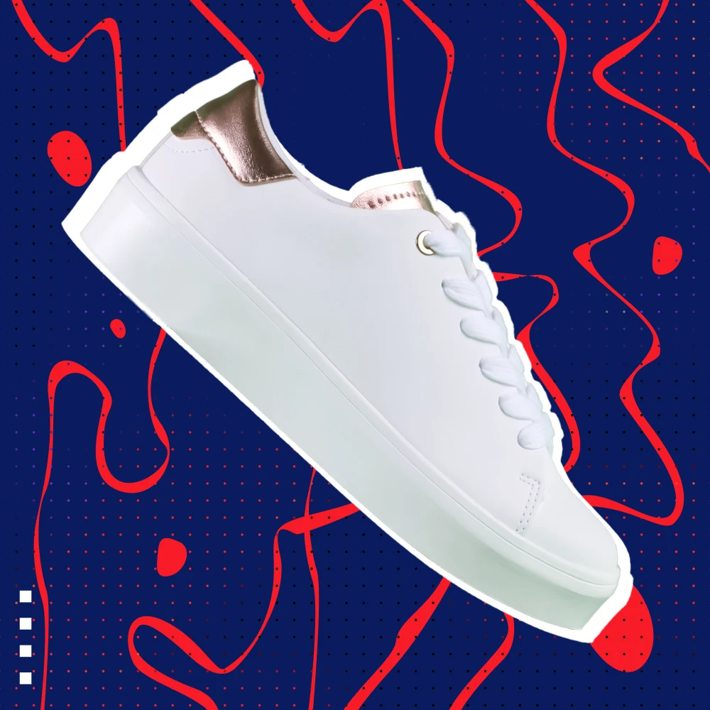 Женская Весенняя удобная повседневная обувь на плоской подошве, белые