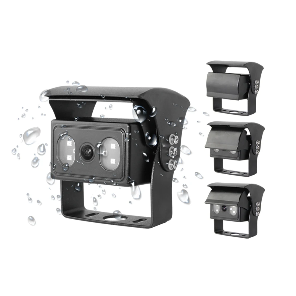 Electronic flip car camera rear view heavy vehicle camera waterproof IP69K reverse camera