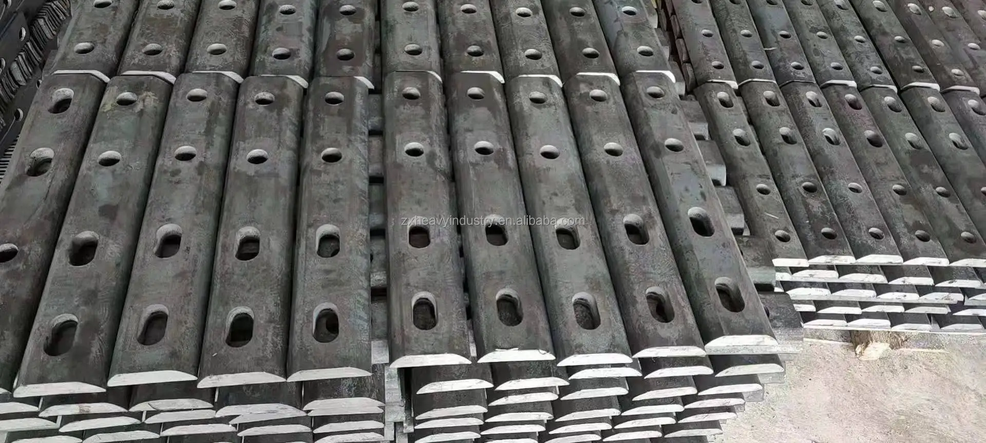 UIC60 rail fastener railway fishplate
