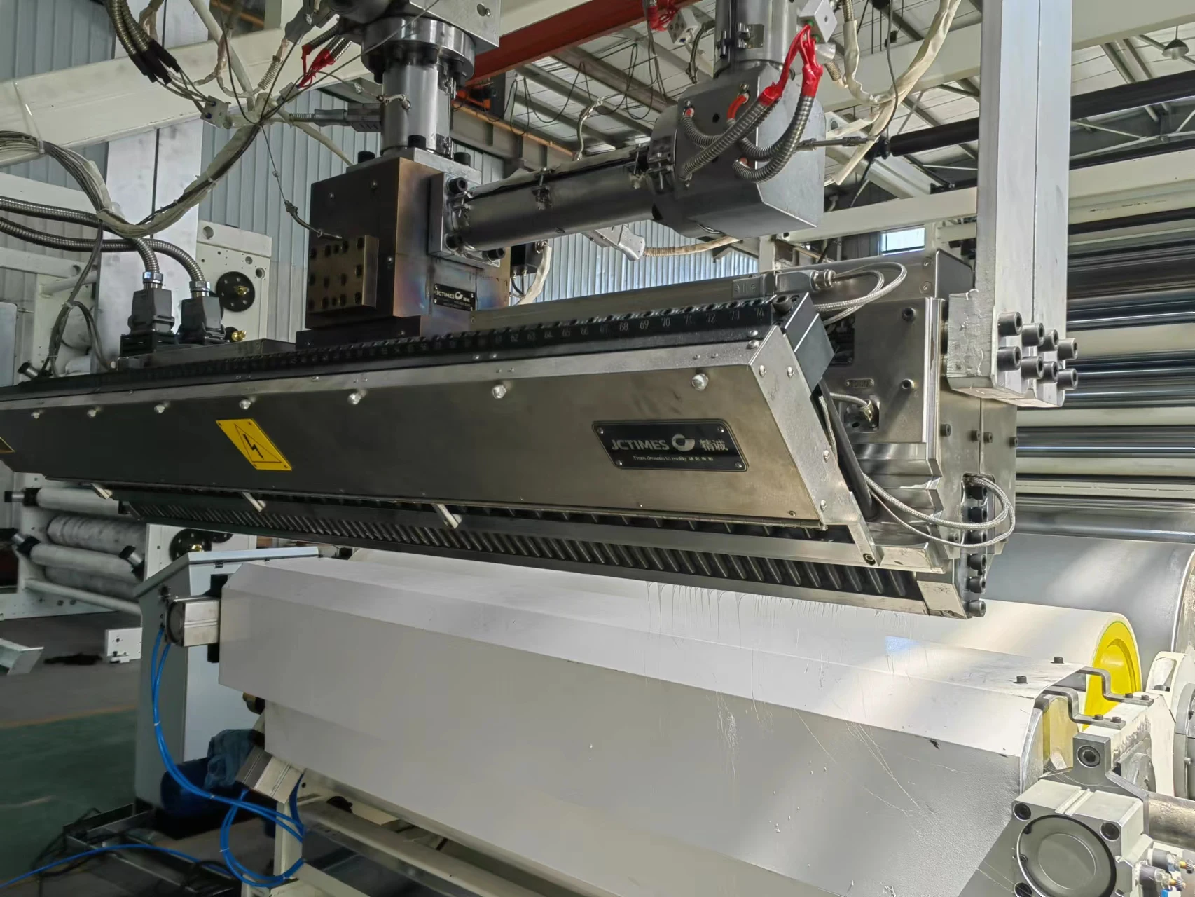 pe Stone Paper Sheet Extruding Machine Plastic Extruders Manufacturing Machinery