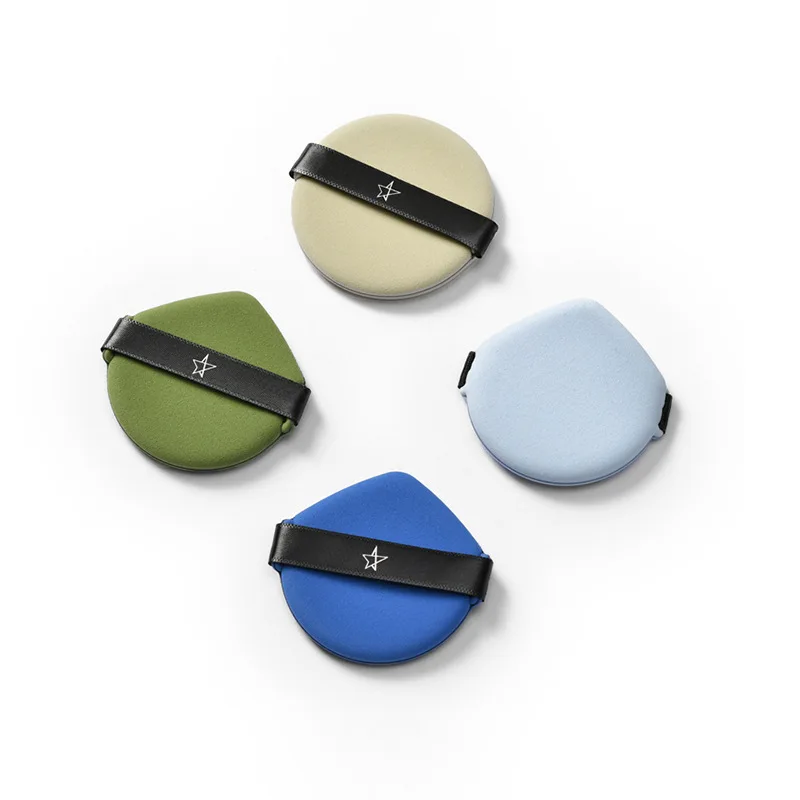 10pcs set Cosmetic Puff Foundation Powder Smooth Cream Blending Multi Shape Face Beauty Makeup Sponges Bottle Make up Sponge