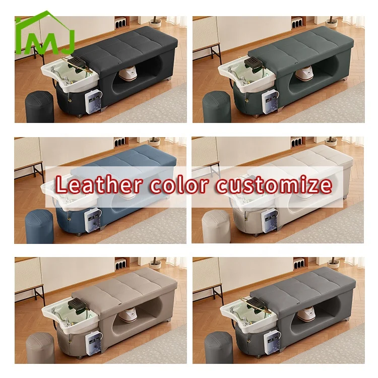 Custom beauty salon hair washing bed thai massage head spa shampoo bed