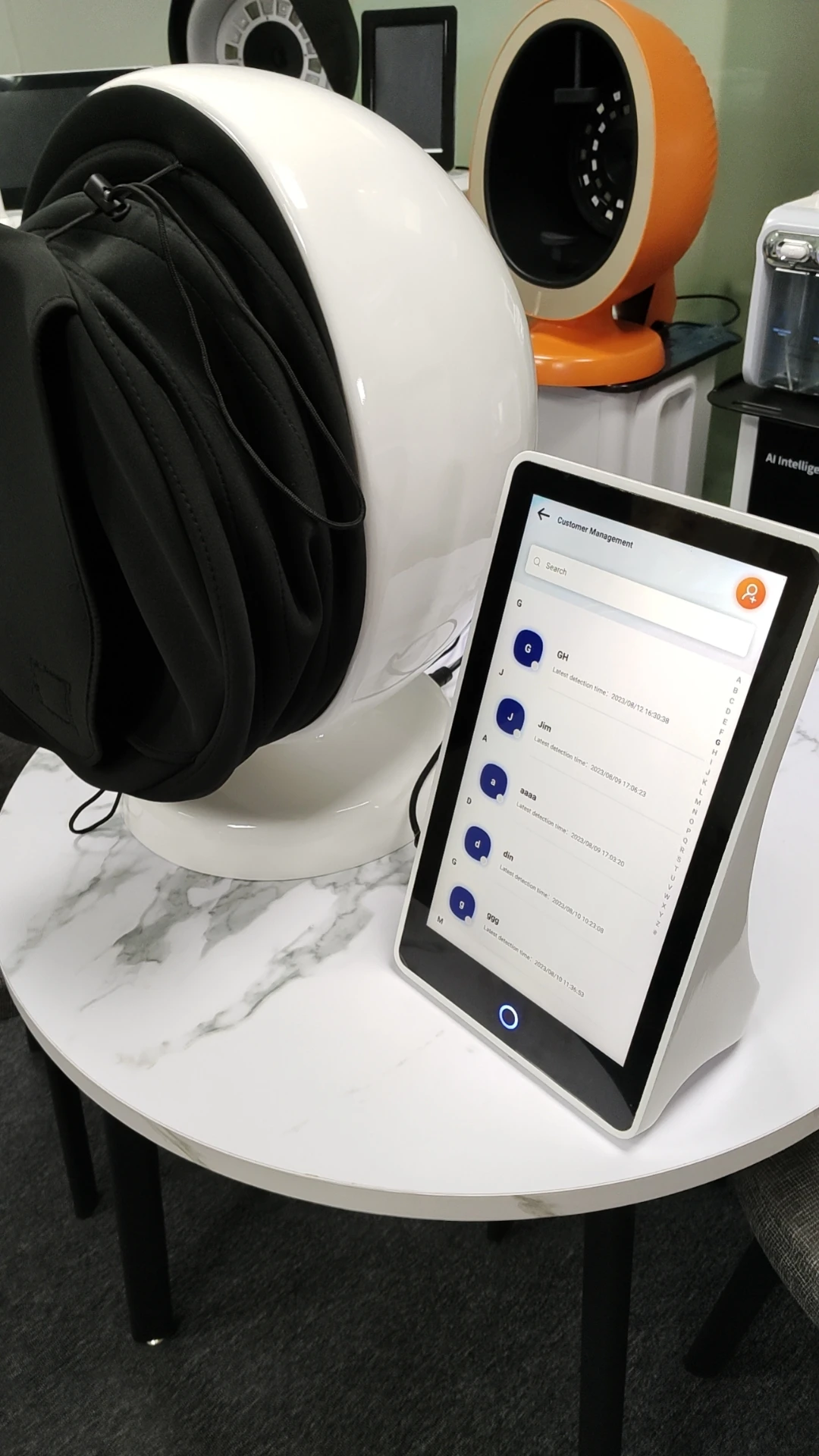 Home use facial scanner skin analyzer machine
