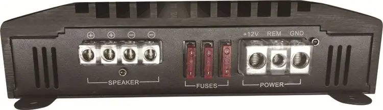 12v 4 channel 2500w class ab high power professional car amplifier