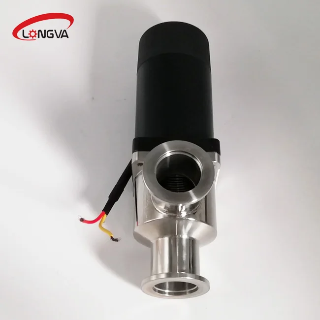 Stainless Steel Manual High Vacuum Flapper Valve KF CF Bellows