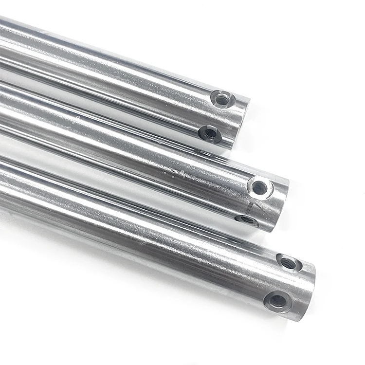 Customized CNC Linear Bearing Shaft Micro Machined in Stainless Steel for Drilling and Rapid Prototyping Wire EDM Capabilities
