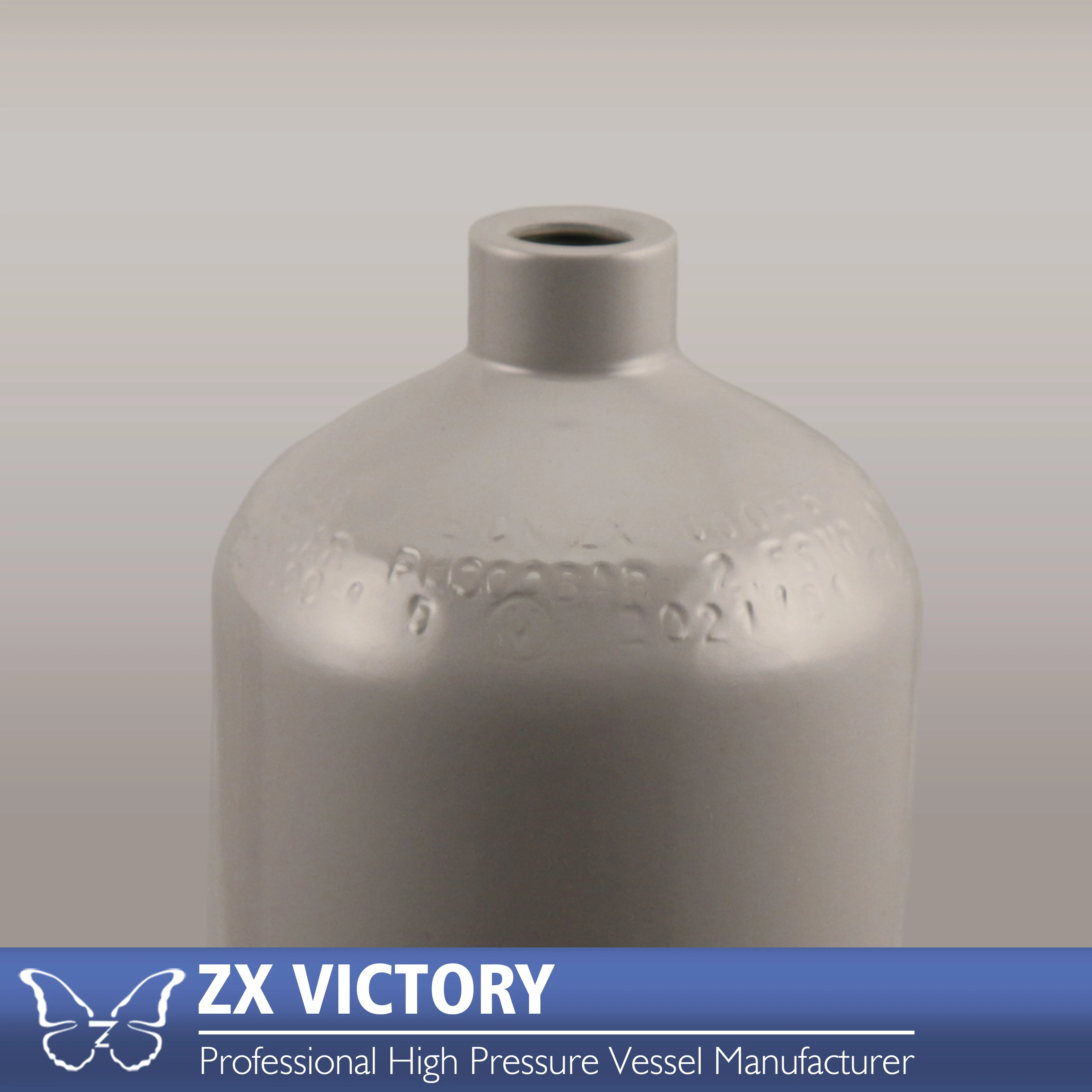 Прямые продажи с завода Л-9 л настраиваемый стальной цилиндр ZX TPED для O2 CO2 N2 He Ar
