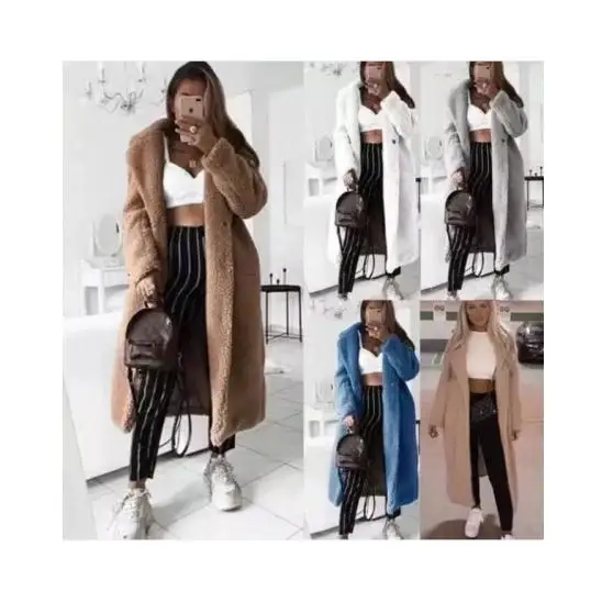 
2021 New Arrival American Plus Size Woolen Coat Twenty One Fashion Ladies Coat European Fashion Winter Wool Coats 