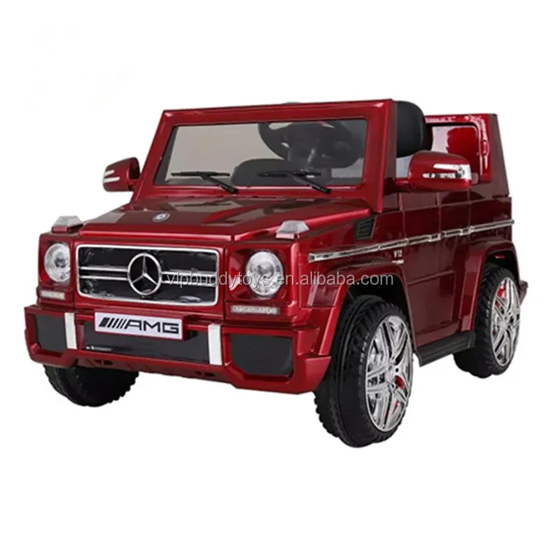 Licensed Mercedes Ben G65 AMG Remote Control Baby Electric Car Kids Battery Powered Mp3 2.4G Ride On Car