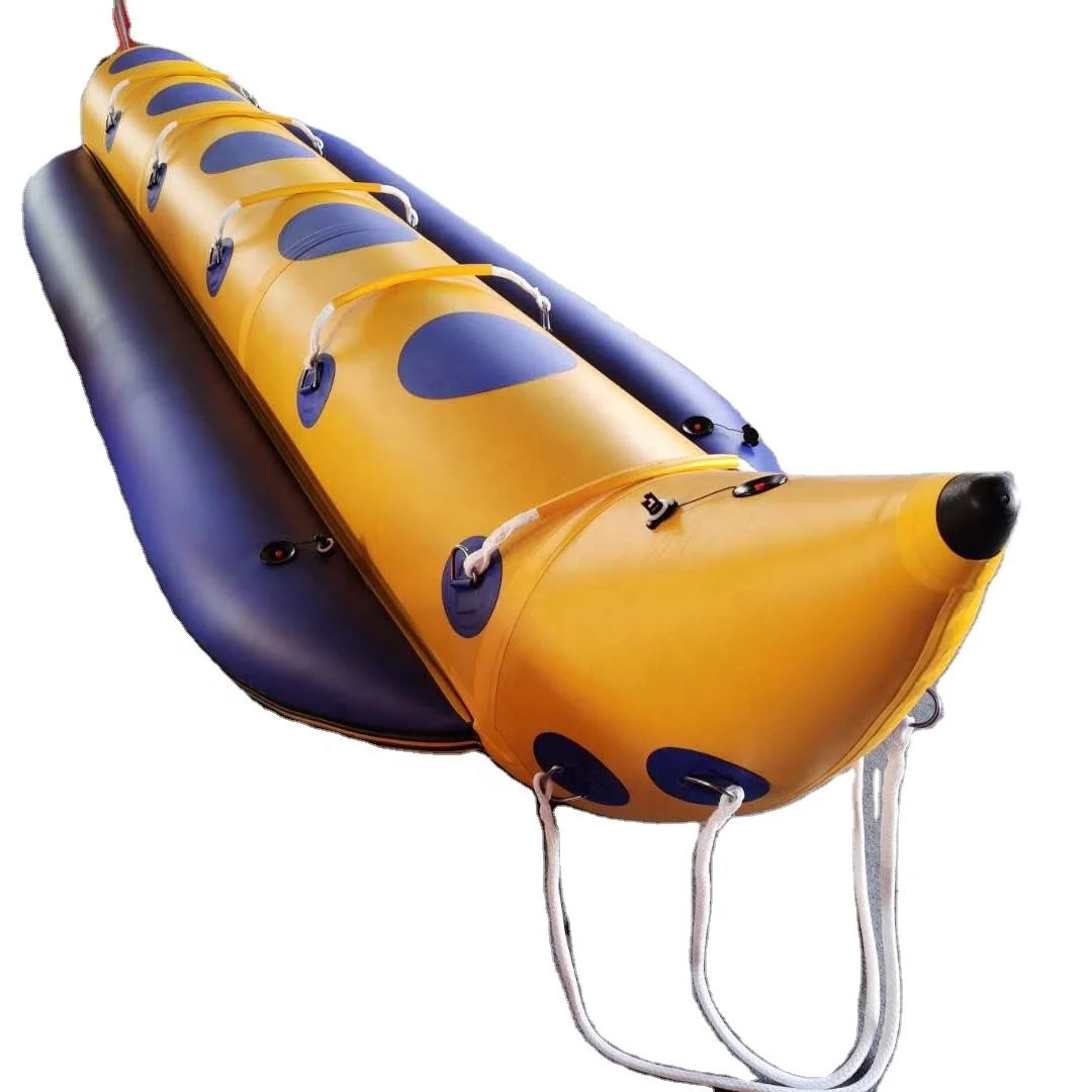 8 people rowing boat rubber Hypalon boat water play crafts ice skating craft