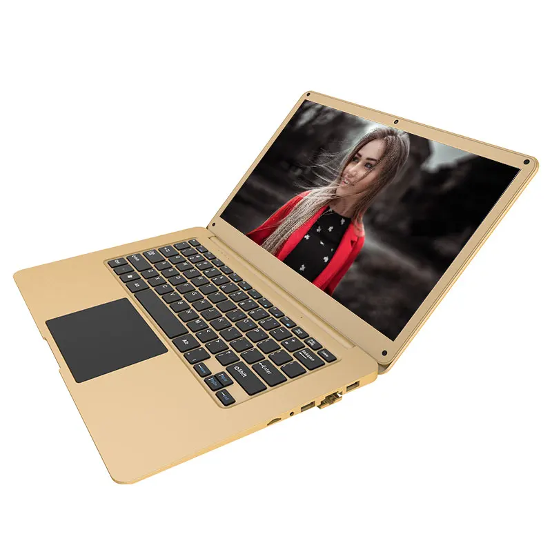 Wholesale 14 Inch 4GB+64GB 1920*1080 IPS Screen OEM Computadora Laptop with Intel Apollo lake Processor Notebook computer
