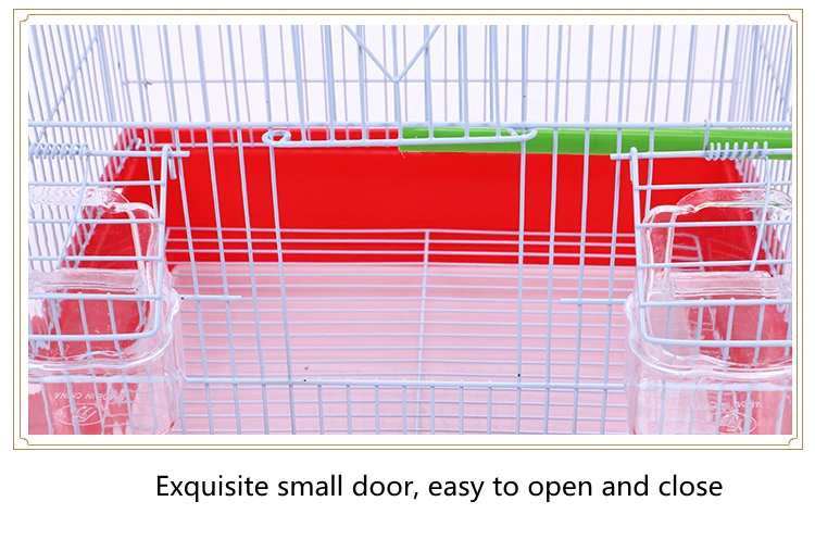 small aviary travel canary parrot bird iron metal cage for sale in china