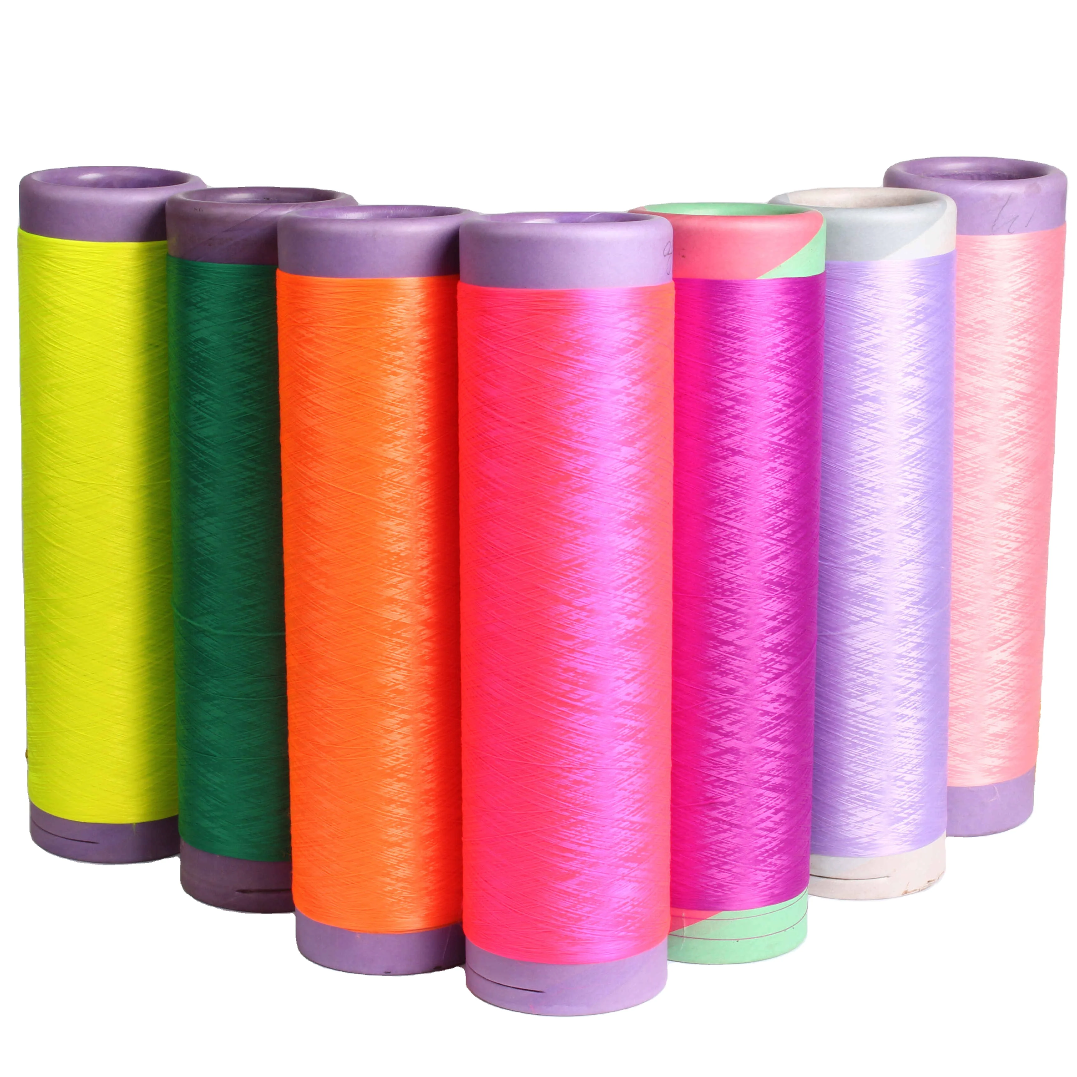 
Baichuan dope dyed for knitting polyester colors recycled yarn 