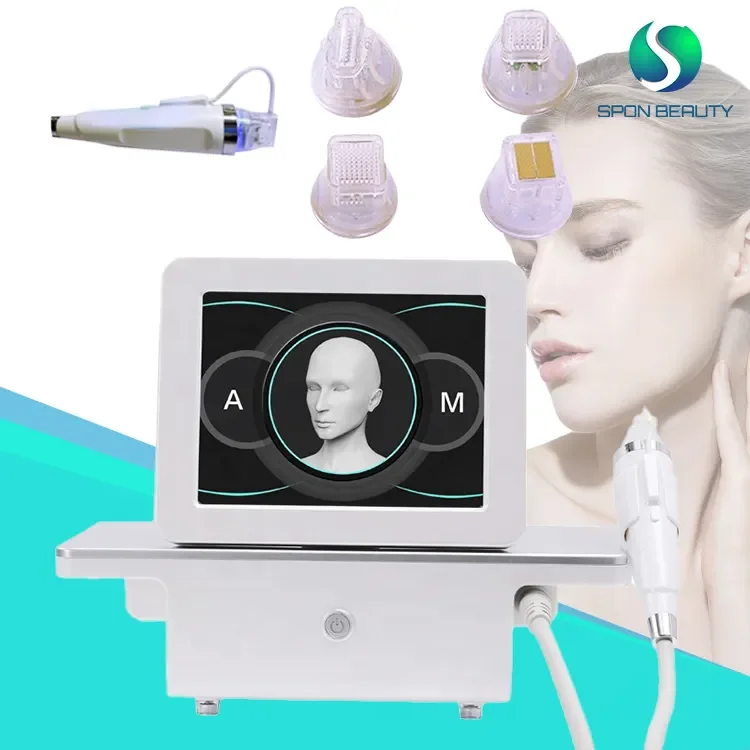 2022 portable gold fractional rf microneedle machine1