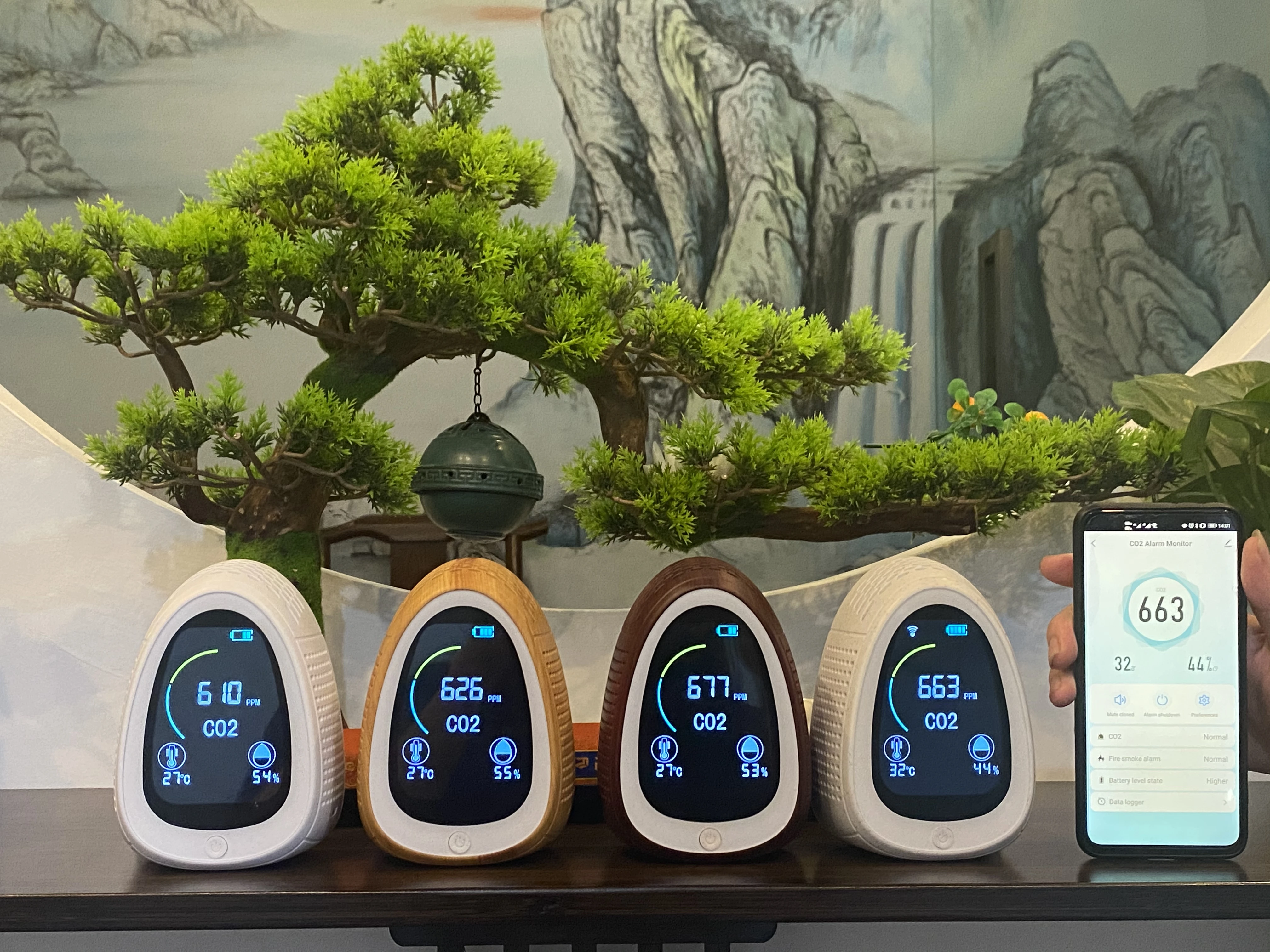 Инфракрасный детектор CO2 Smart tuya с приложением мини-тестер co2 Газоанализаторы датчик