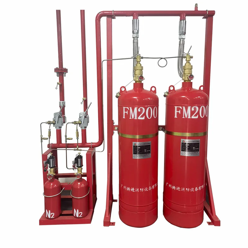 Автоматическая система пожаротушения газа FM200/HFC227ea с пустой газовый баллон HFC-227ea автоматическая огнетушителя