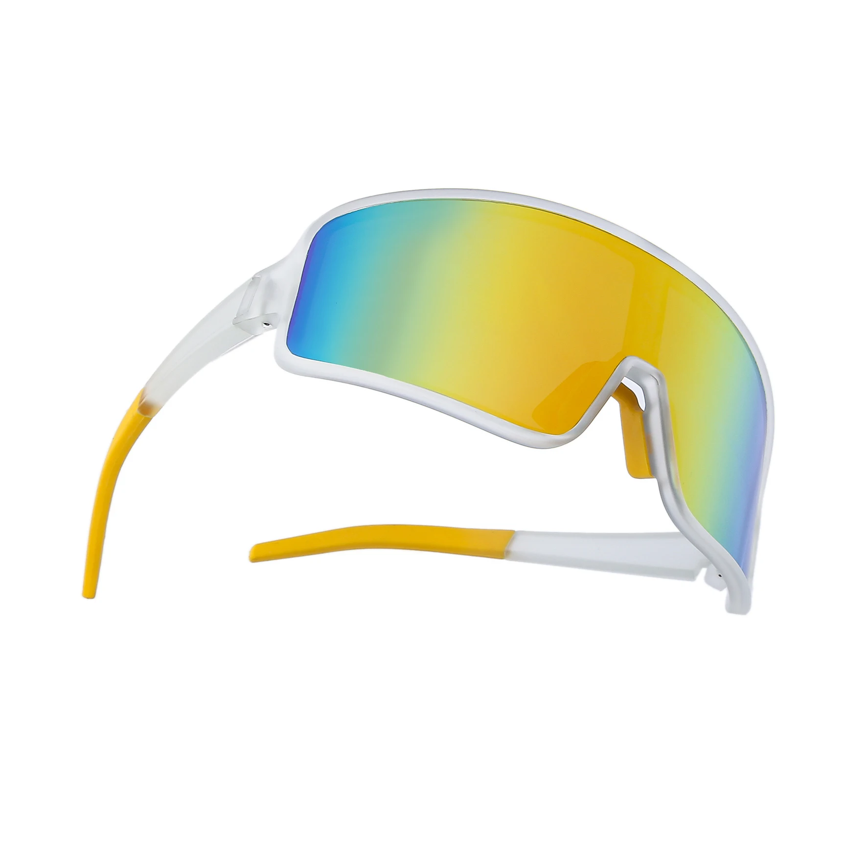 Big Matte transparent Outdoor eyewear Sport Cycling Sunglasses frame blenders polarized glasses for men