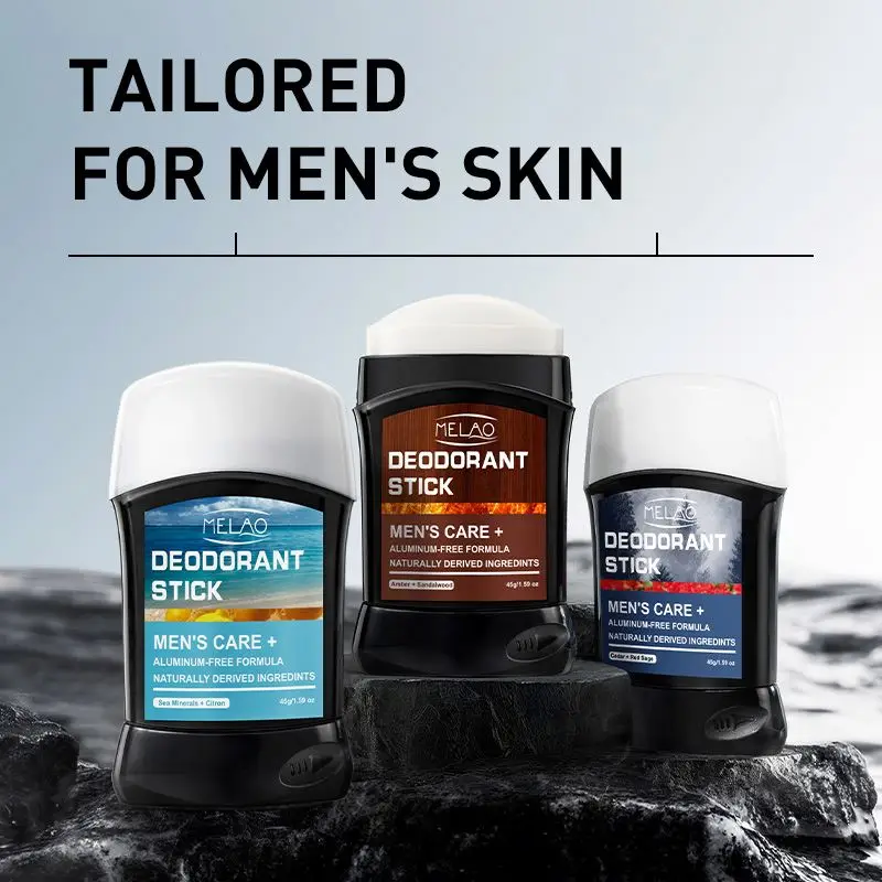 OEM/ODM MELAO Antiperspirant Deodorant Homme Total Fresh Without Stickiness Aluminum Free Fragrances Deodorants Wholesale